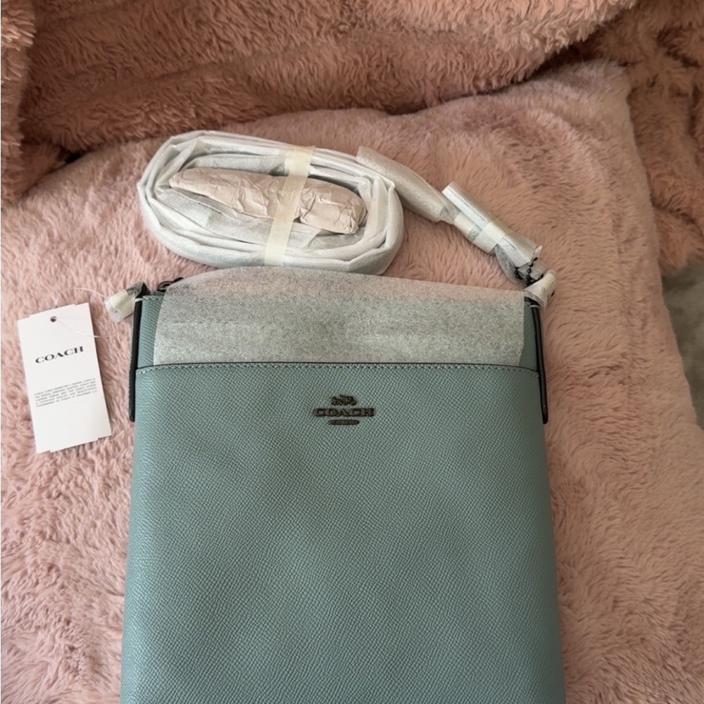 Coach Light Blue Crossbody Bag